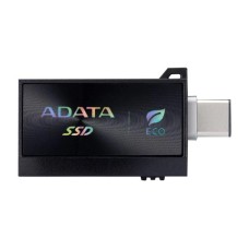 ADATA SC730 512GB USB Type-A & Type-C Portable Black External SSD